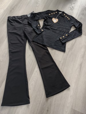 Flair legging zwart 