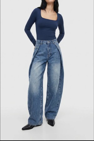 Musthave Jeans met vouw