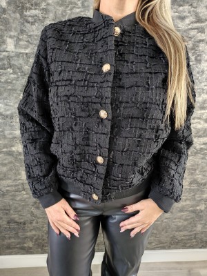 Chic jasje unika goude knoppen