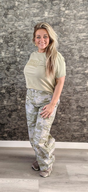 Camouflage jeans baby blue ivivi 7904