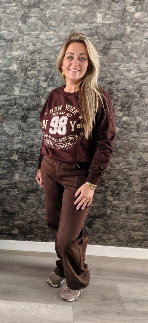 Sweater Chocobruin new York 98