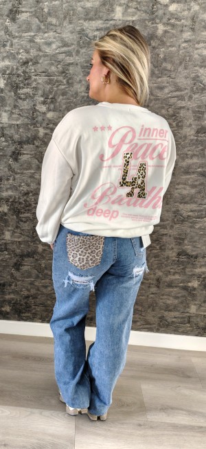Jeans hello miss strass panter