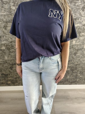 NY oversized bleu