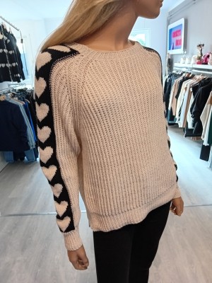 Sweater zwart hartje 4703206