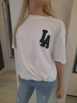 Shirt LA wit/zwart TS 530