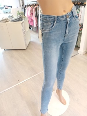 Jeans basic skinny foly rose blauw FR513 