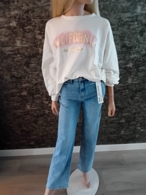 Sweater california  wit  801731