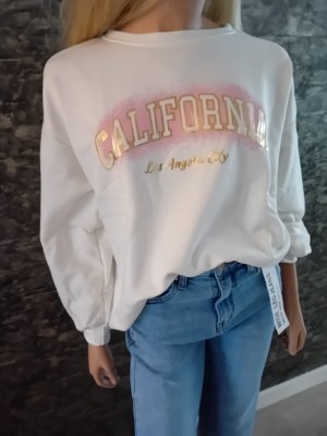 Sweater california  wit  801731
