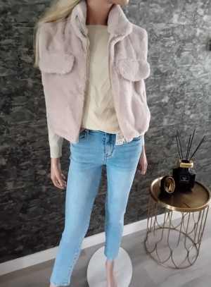 Fluffy Bont gilet 