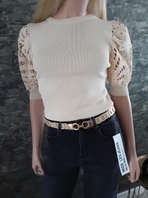 Top pof beige by clara D7253