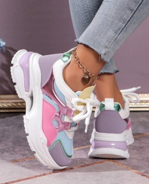 Sneakers mix kleuren BL398P