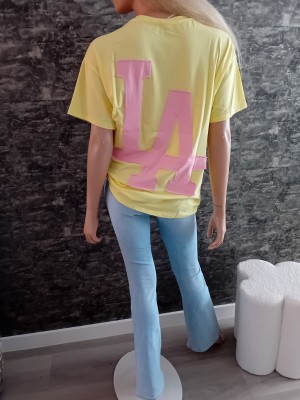 LA Basic shirt yellow 801745