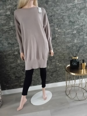  Dress/trui  taupe KS9347