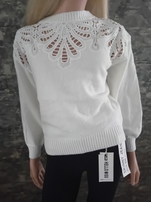  Trui white FLM mode FM21801#