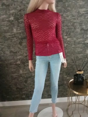 Top kant bordeaux/burgundy 61780