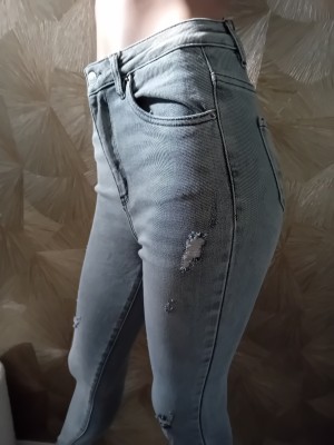 Jeans grijs VS miss high waist SHW 8127