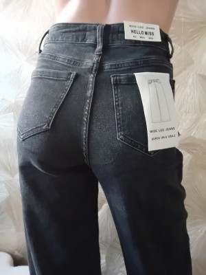 Wide leg hello miss jeans HM5313-2