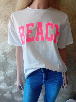 Shirt beach beige /fuchsia ciao milano