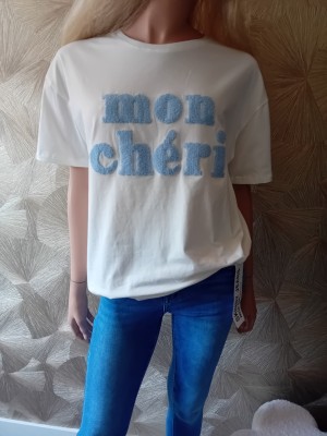 Shirt mon cherie blue teddy  YO 6565
