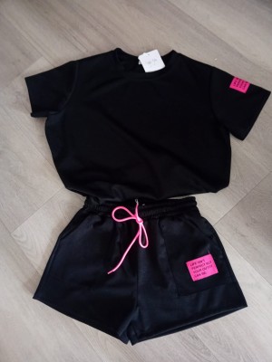 2 delig comfy set zwart plaatje 