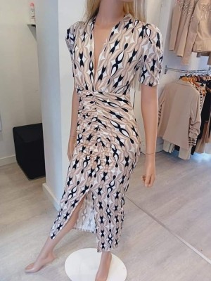 Jurk print soy & co