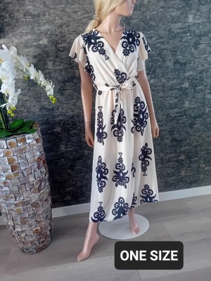 Maxi dress met print