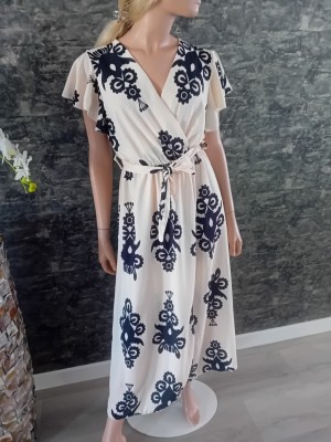 Maxi dress met print