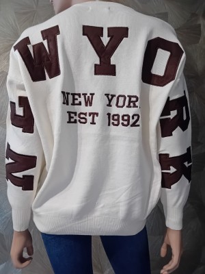 NY oversized trui backtekst AM 657