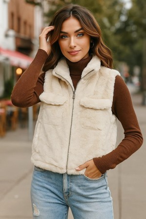 Fluffy Bont gilet 