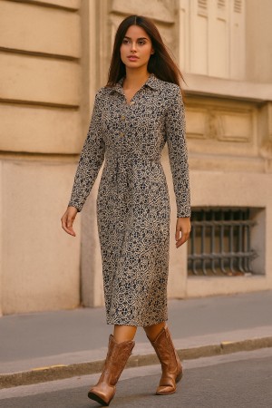 By swan travel musthave knoopjurk print HS 8390