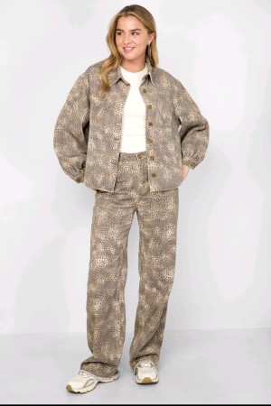  Leopard Jeansjack 