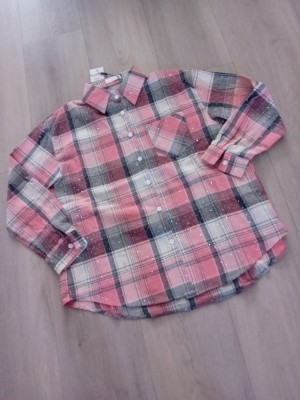 Ruitblouse all over strass 