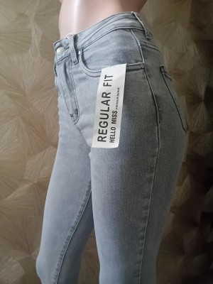 Hello miss jeans regular fit grijs HM5191-3