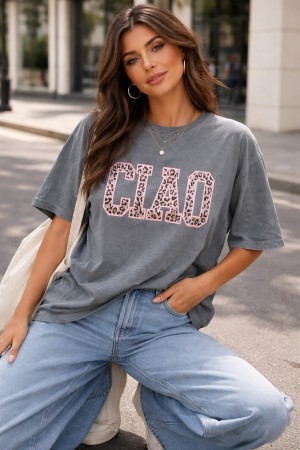 Ciao tee grijs G 6030-41