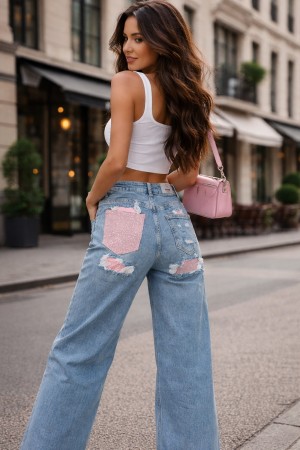Viral tik tok jeans strass kontzak monday