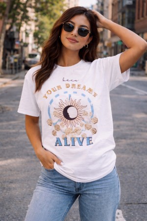 Oversized shirts wit Alive