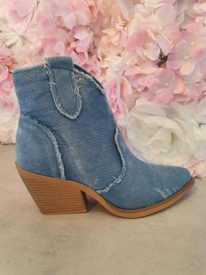 Cowboylaarsjes Jeans blue DES676