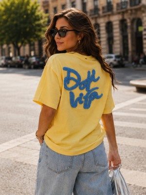 Shirt Dolce vita geel 