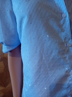 Streep setje lovely blue 