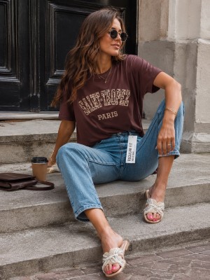 Shirt Saint tropez choco