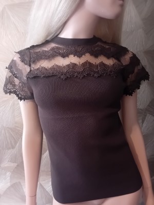 Top choco lace  mcy06182