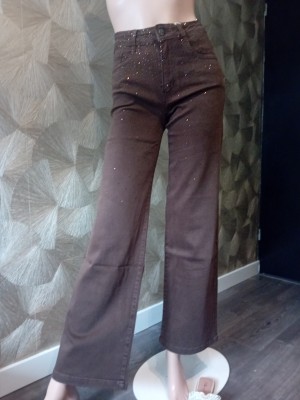 Jeans choco strass miss bon 78 509-9
