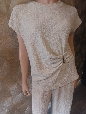 Tweedelige set beige everyday